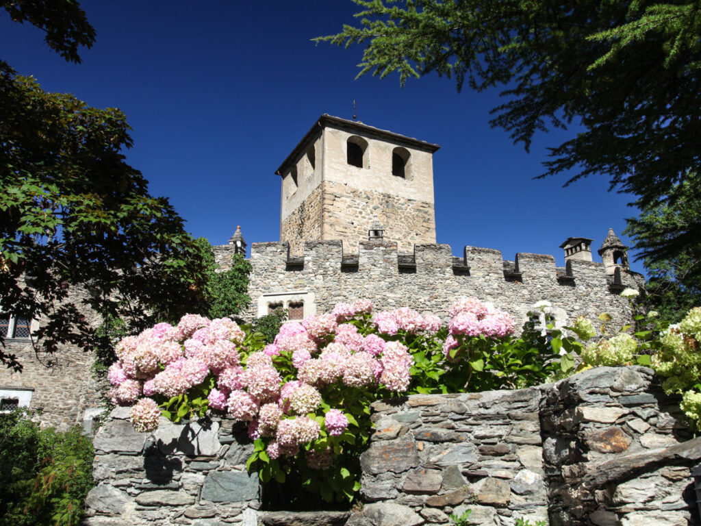 castelli della valle d'aosta