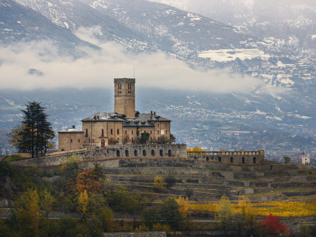castelli della valle d'aosta