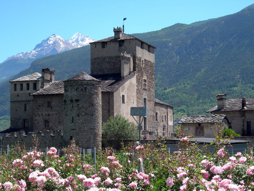castelli della valle d'aosta