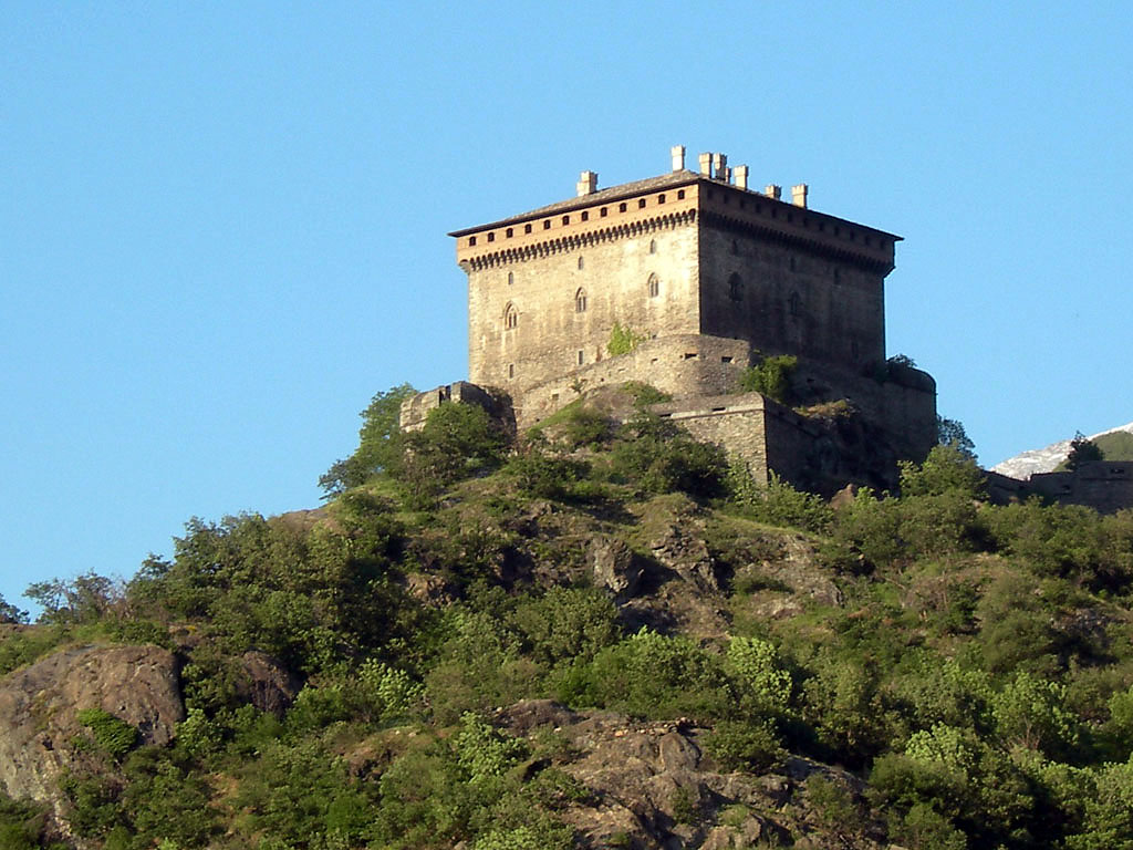 castelli della valle d'aosta